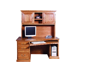 images/1054_Angled_Desk_and_1016_Hutch_shown_in_Traditional_Oak_with_Standard_Trim.gif