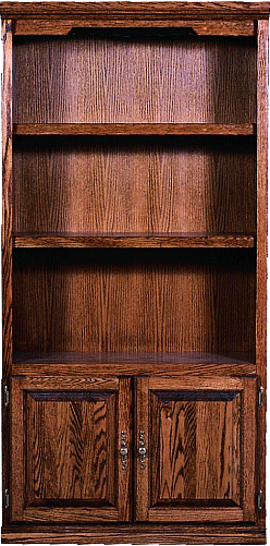 images/6124D_Bookcase_with_Doors_shown_in_Traditional_Oak_with_Standard_Trim2.gif